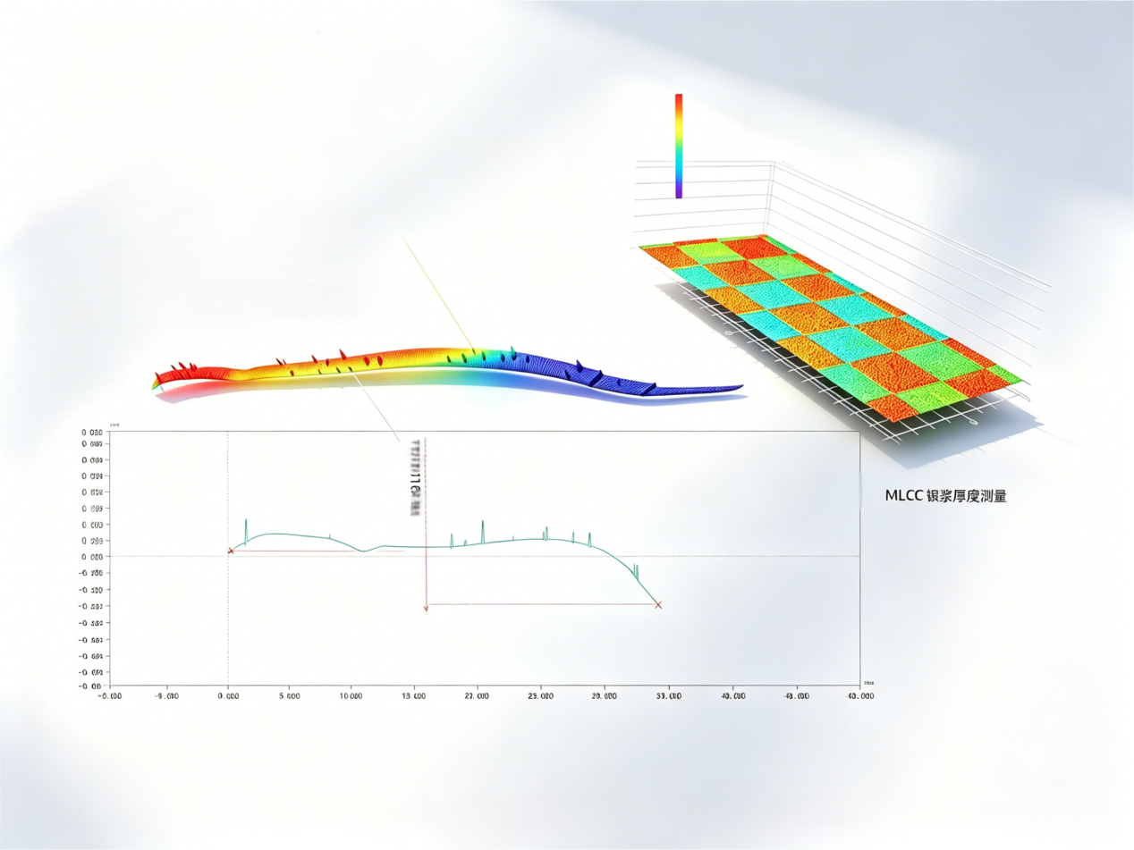 MLCC 银浆厚度标准化检测方法（Detection Method），详解光学 3D 轮廓仪工业落地应用优势
