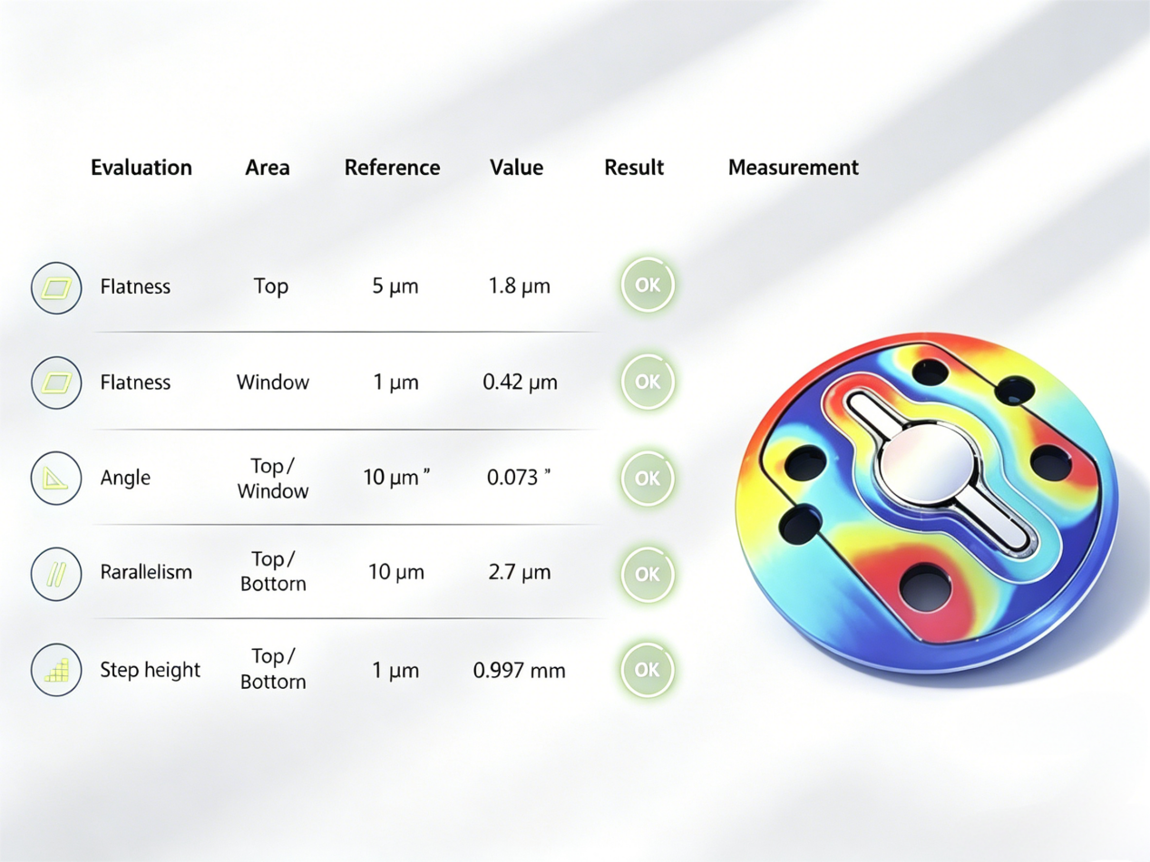 光学轮廓仪采集机械硬盘结合面平面度数据（Joint Surface Flatness Data），精准研判密封适配工艺异常