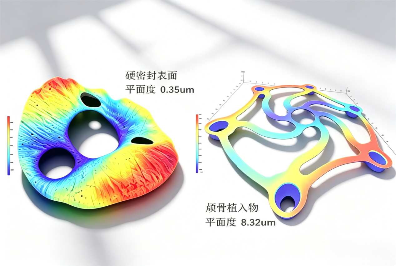 光学轮廓仪采集镜筒装配面平面度数据（Assembly Surface Flatness Data），研判镜片对位工艺异常